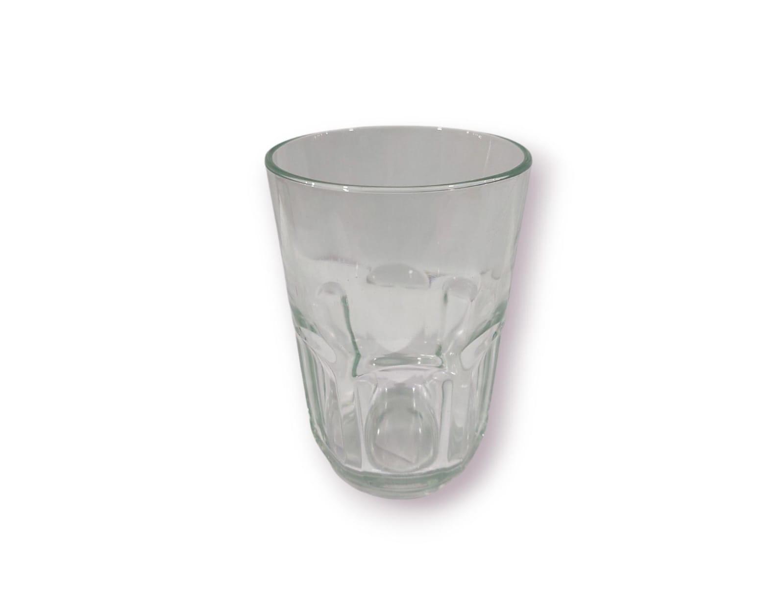 VASO VIDRIO FACETADO DURAX GENESIS 420ML