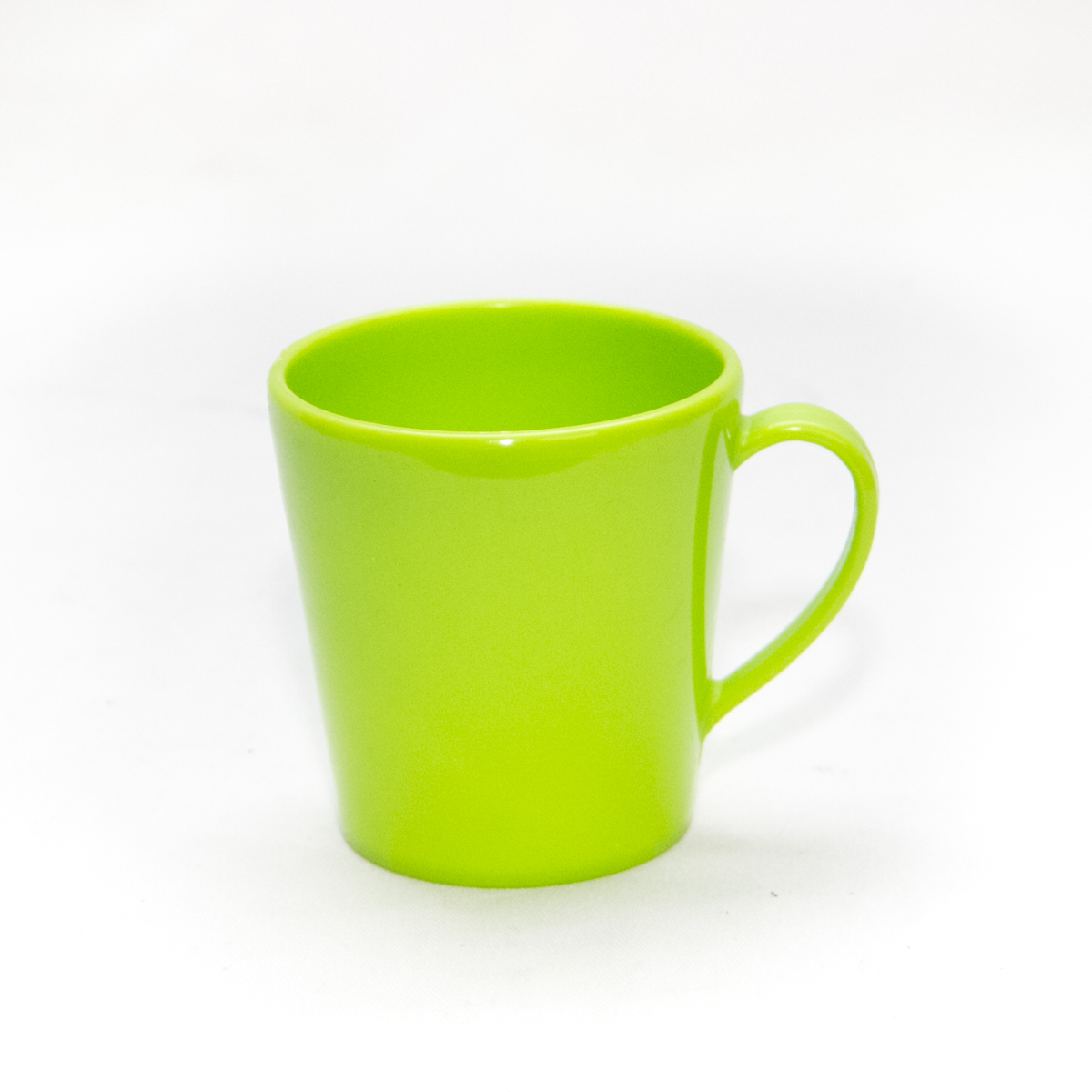 TAZA PLASTICA CON ASA CHICA COLORES 8CM