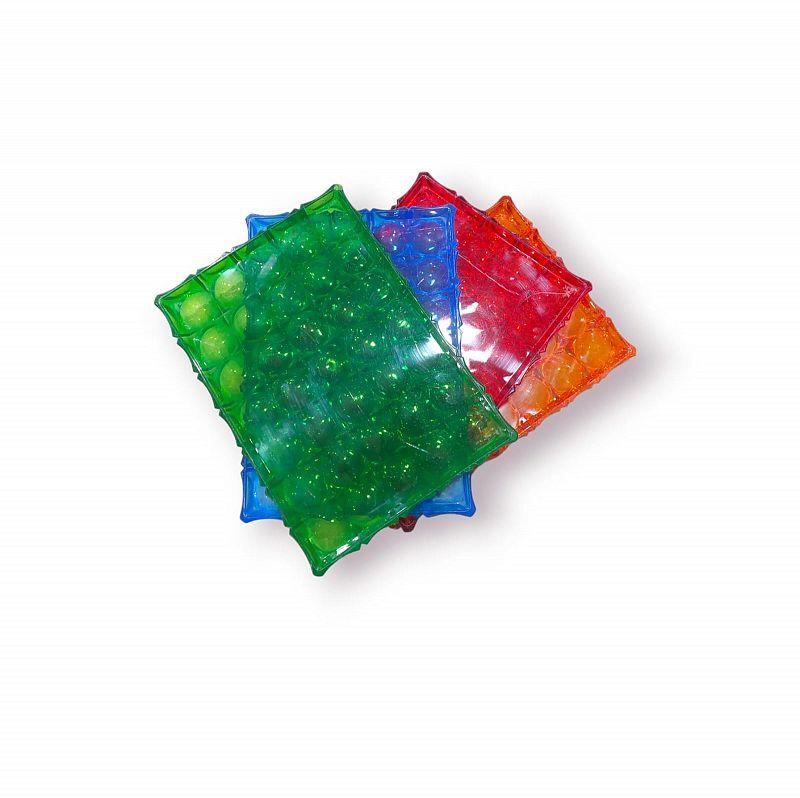 BANDEJA RECTANGULAR ACRILICA COLORES 33CM