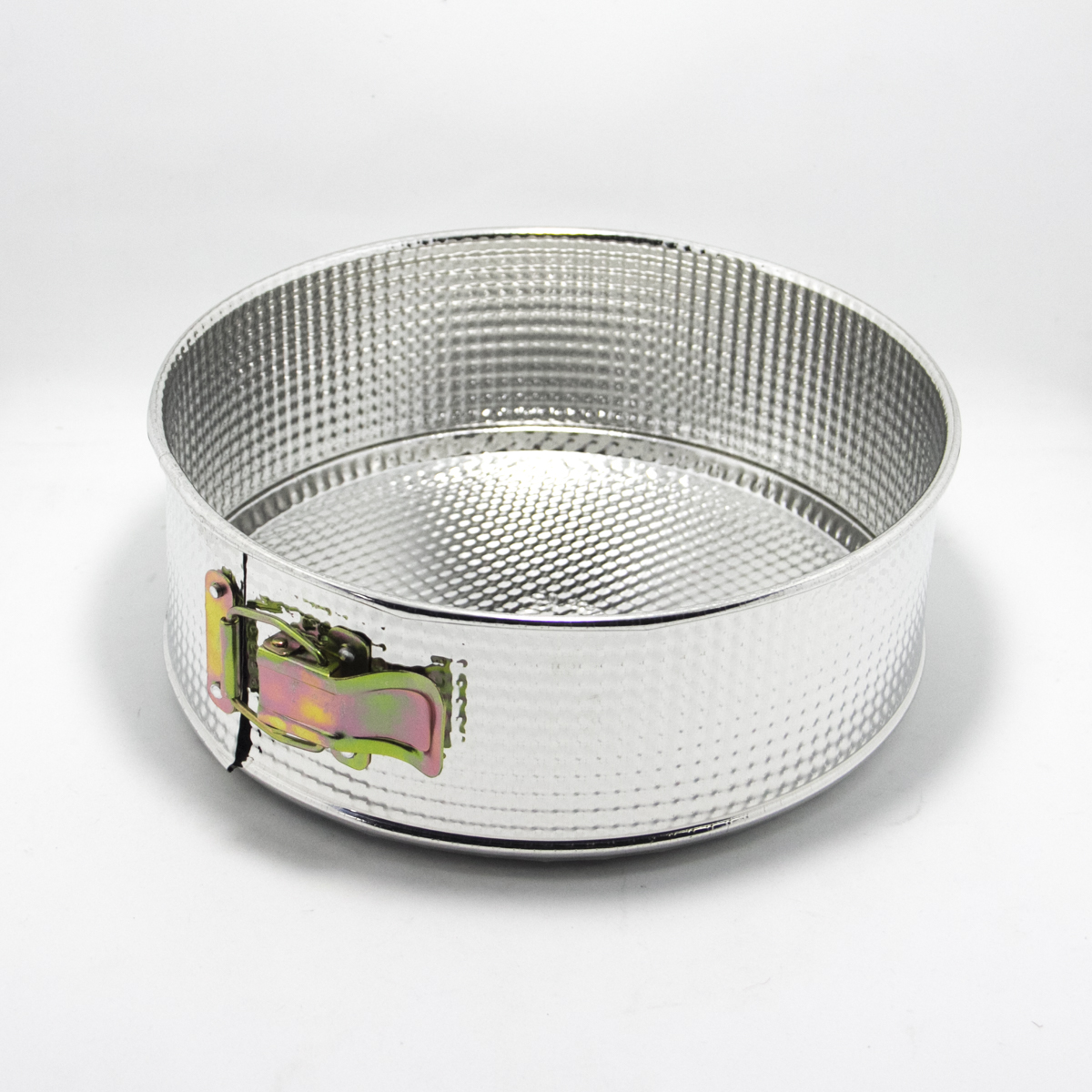 MOLDE PARA REPOSTERIA ALUMINIO ALTO DESMONTABLE CON BROCHE 23CM