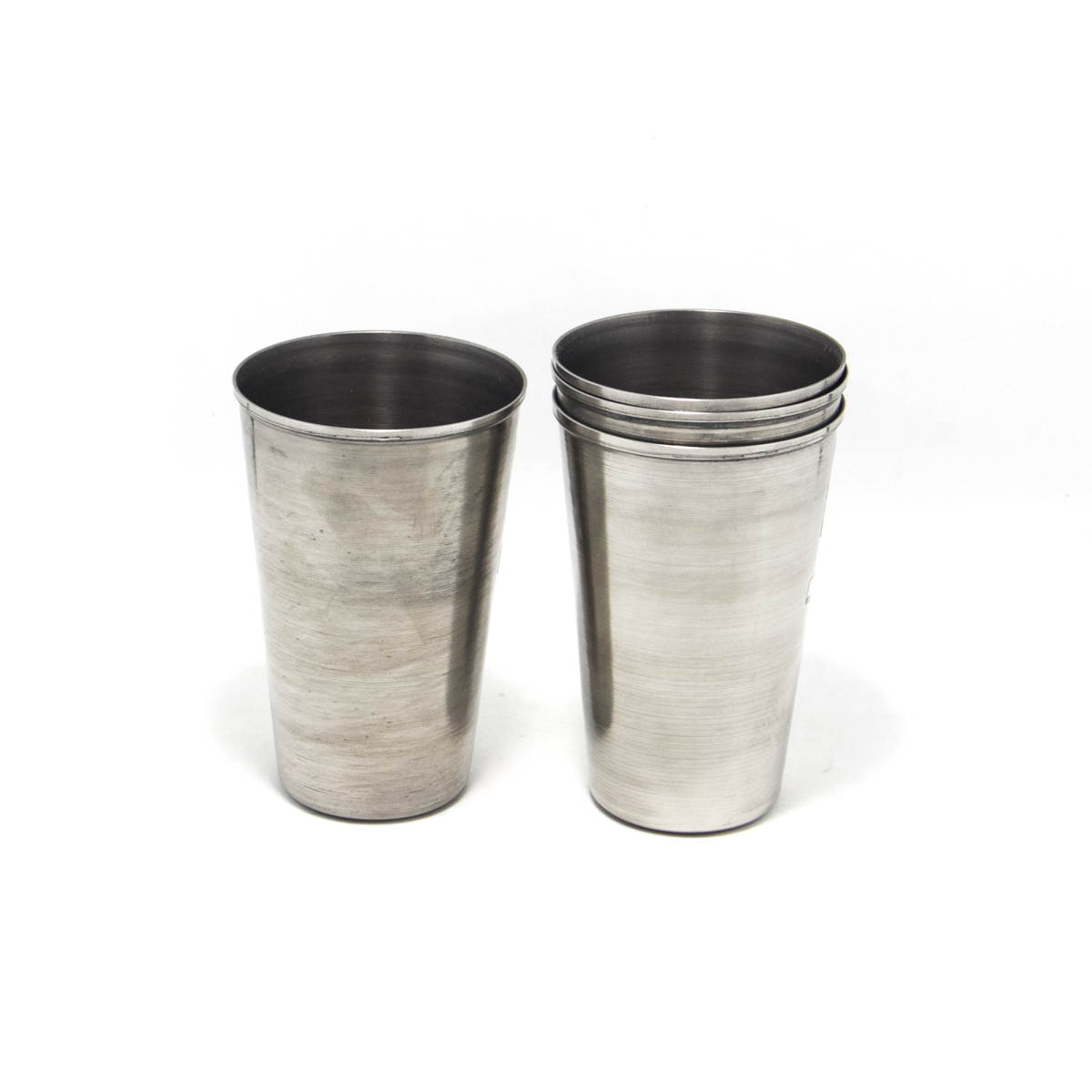 VASO ACERO INOXIDABLE LISO 10CM