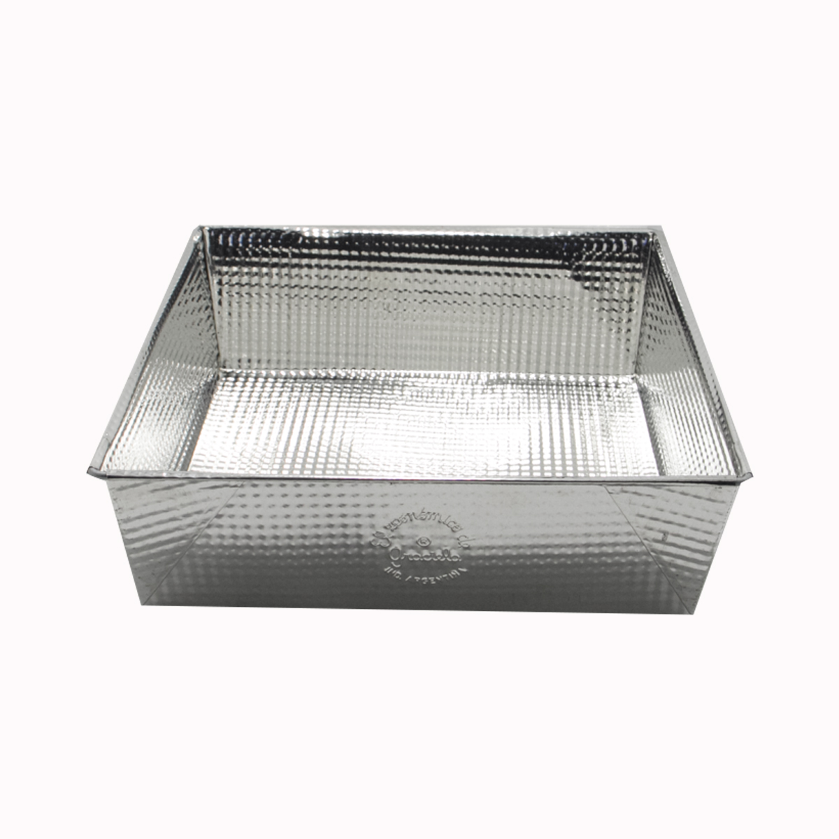 MOLDE PARA BIZCOCHUELO CUADRADO ALTO ALUMINIO N*28
