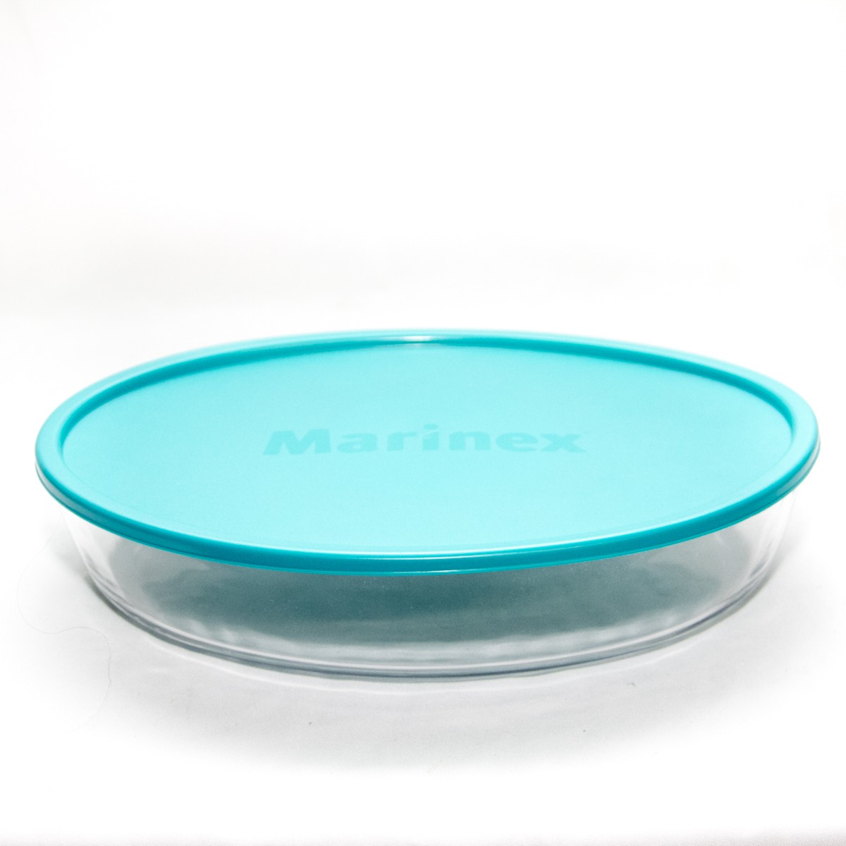 BANDEJA/FUENTE VIDRIO CON TAPA MARINEX 2.4LTS