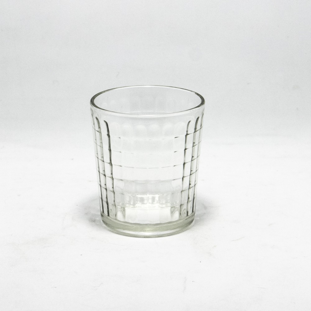 VASO VIDRIO TRAGO CORTO DURAX DIAMANTE 250ML