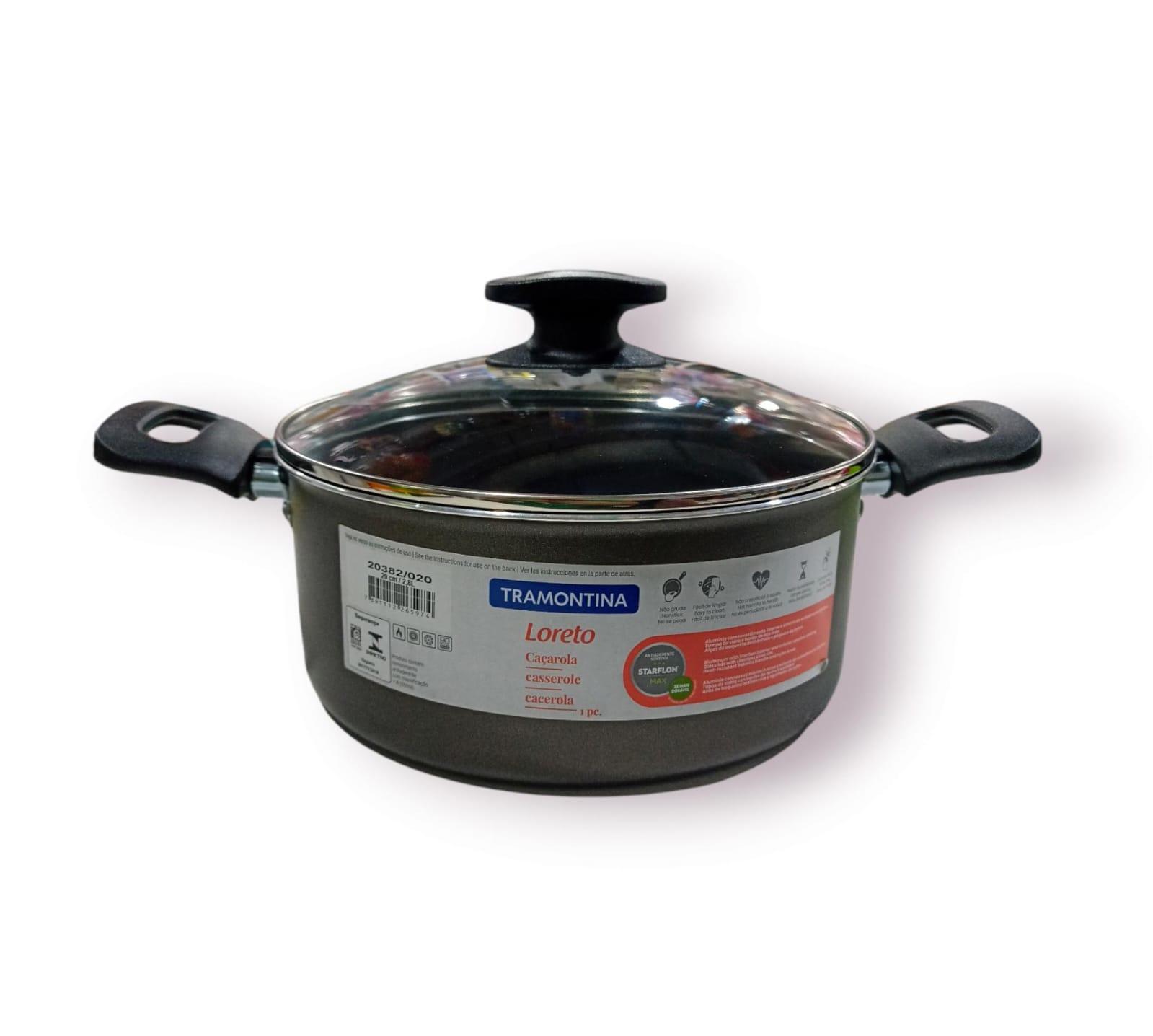 CACEROLA TEFLON ANTIADHERENTE TRAMONTINA N*20