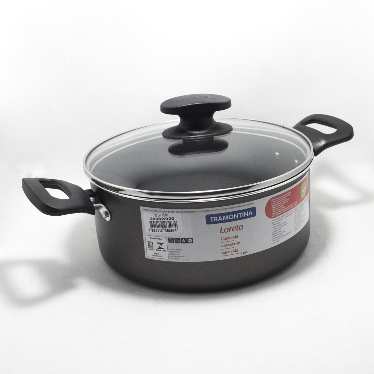 CACEROLA TEFLON ANTIADHERENTE TRAMONTINA N*24