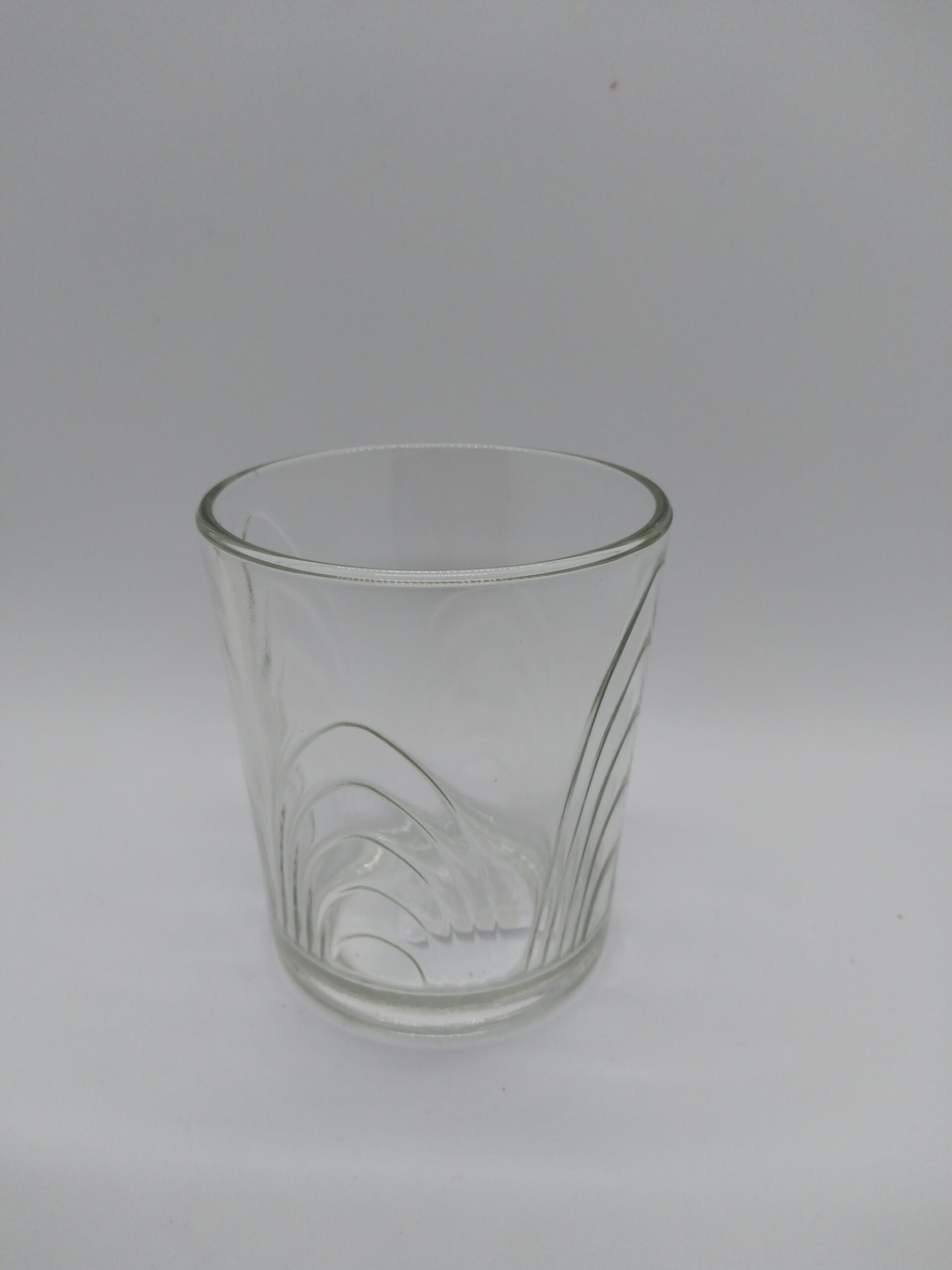 VASO VIDRIO TRAGO CORTO DURAX CORALINE 250ML
