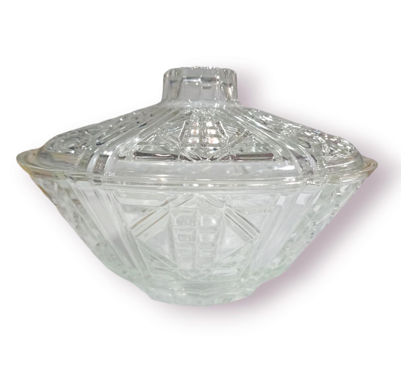 CARAMELERA VIDRIO LABRADA 18CM