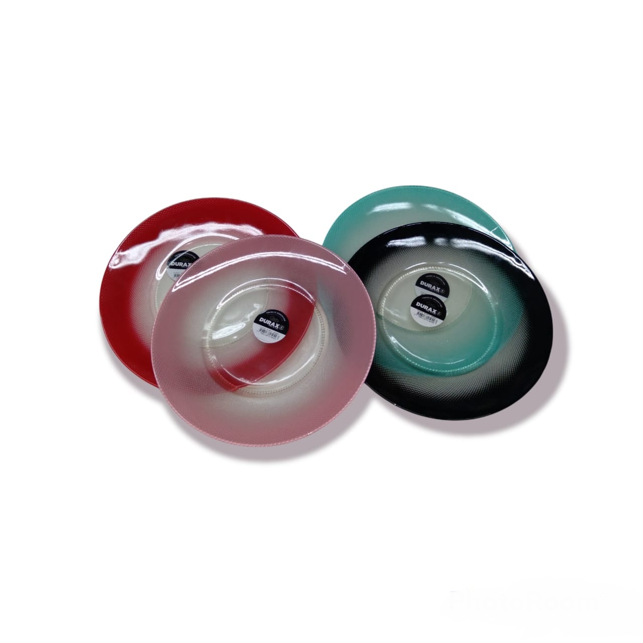 PLATO VIDRIO PLAYO GEMA COLOR DURAX 23CM