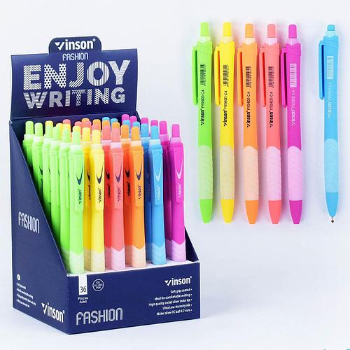 BIROMES RETRACTIL TINTA AZUL VARIOS DISEÑOS X UNIDAD