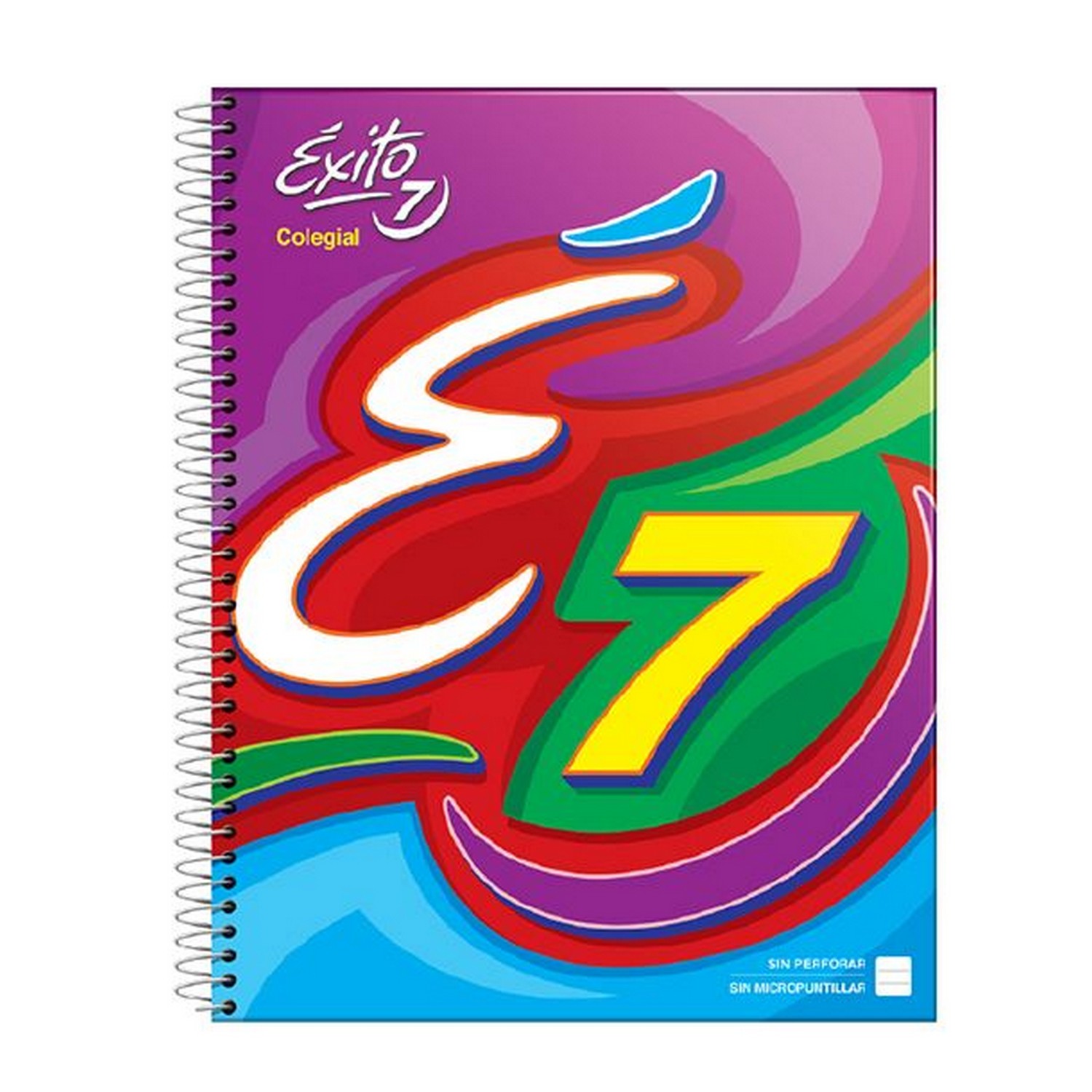 CUADERNO E7 X 60HJS RAYADO EXITO