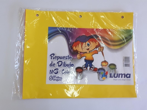REPUESTO DE HOJAS CANSON N*3 COLOR LUMA