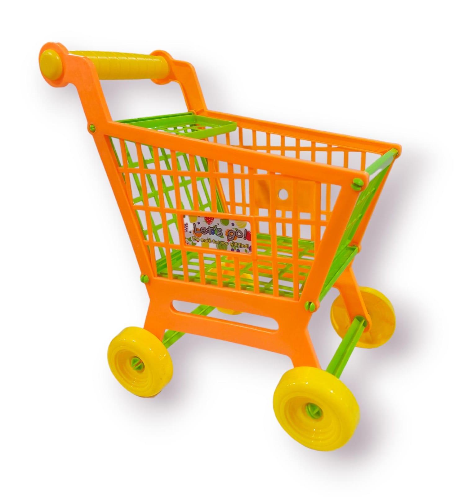 CARRITO DE COMPRAS DESARMABLE EN BLISTER 30CM