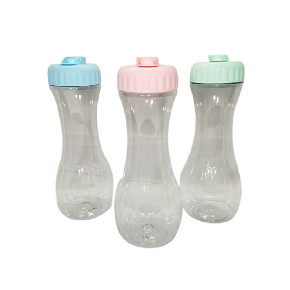 JARRA PLASTICA CON TAPA Y PICO VERTEDOR 1.1LTS