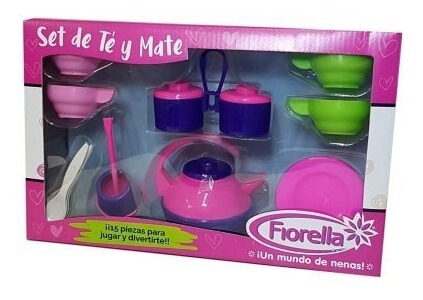 SET DE TE Y MATE PLASTICO EN CAJA MAR PLAST