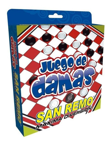 JUEGO DE DAMAS EN CAJA MAR PLAST