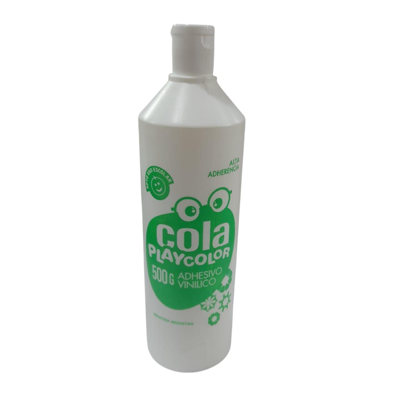 ADHESIVO VINILICO TIPO PLASTICOLA 500GRS PLAYCOLOR