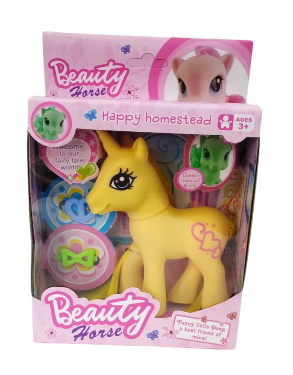 PONY CON ACCESORIOS EN CAJA