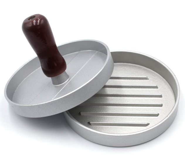 MOLDE PARA HAMBURGUESAS METALICO 12CM