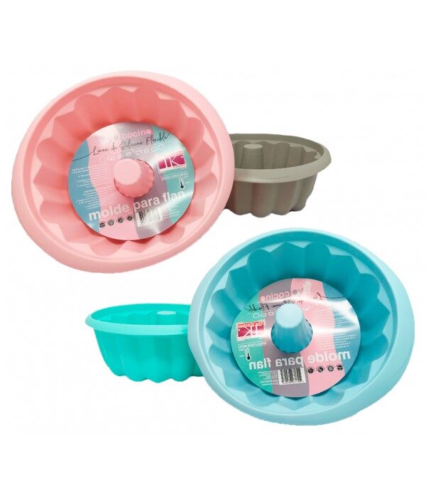 MOLDE PARA REPOSTERIA ESTILO FLANERA SILICONA 23CM