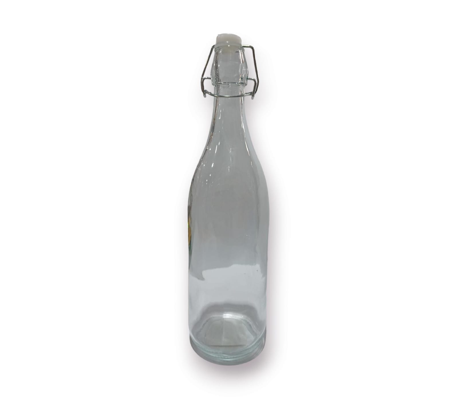 BOTELLA VIDRIO CIERRE HERMETICO 1LTS LISA