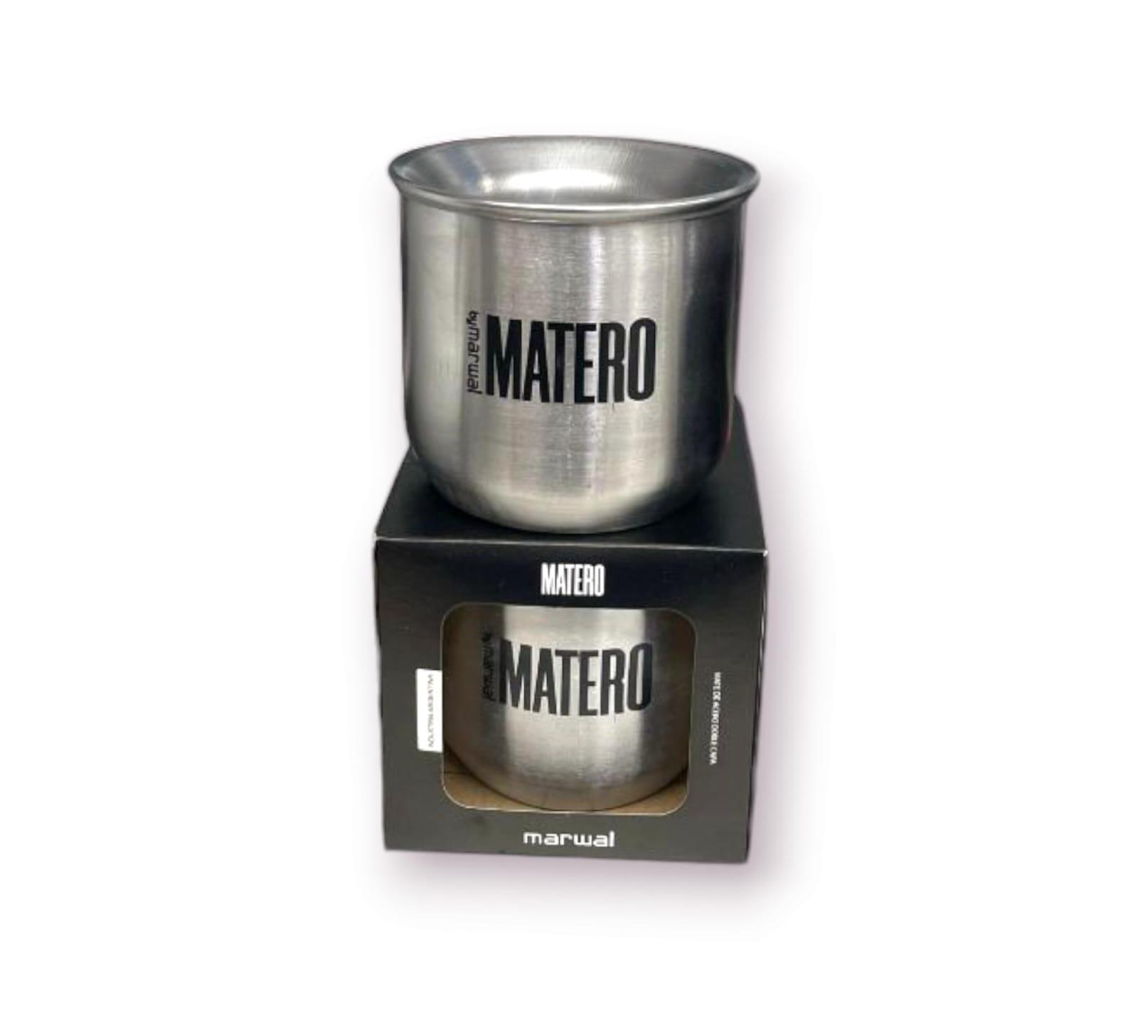 MATE TERMICO ACERO INOXIDABLE EN CAJA 