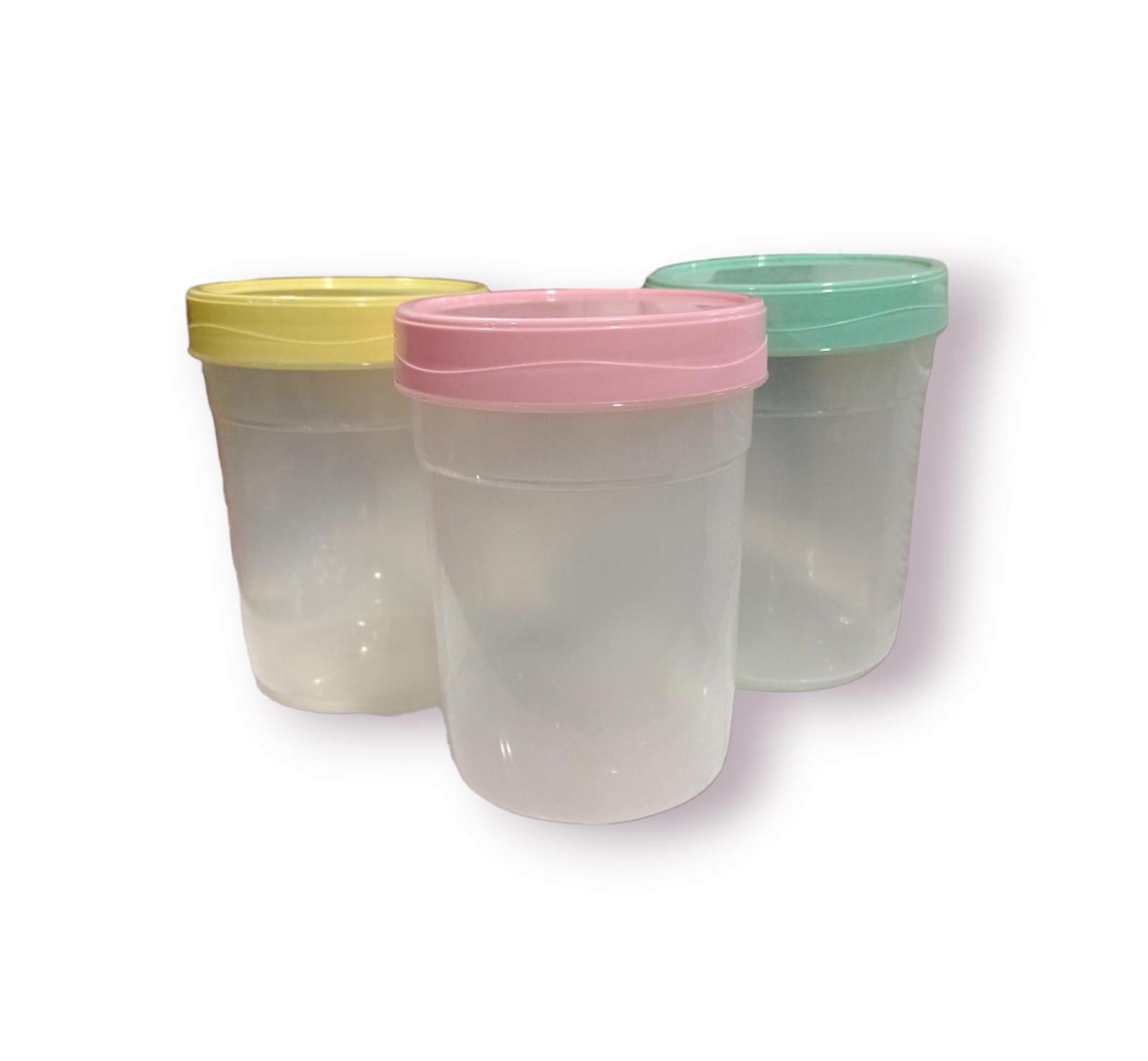FRASCO PLASTICO CONTENEDOR N*2 CON TAPA