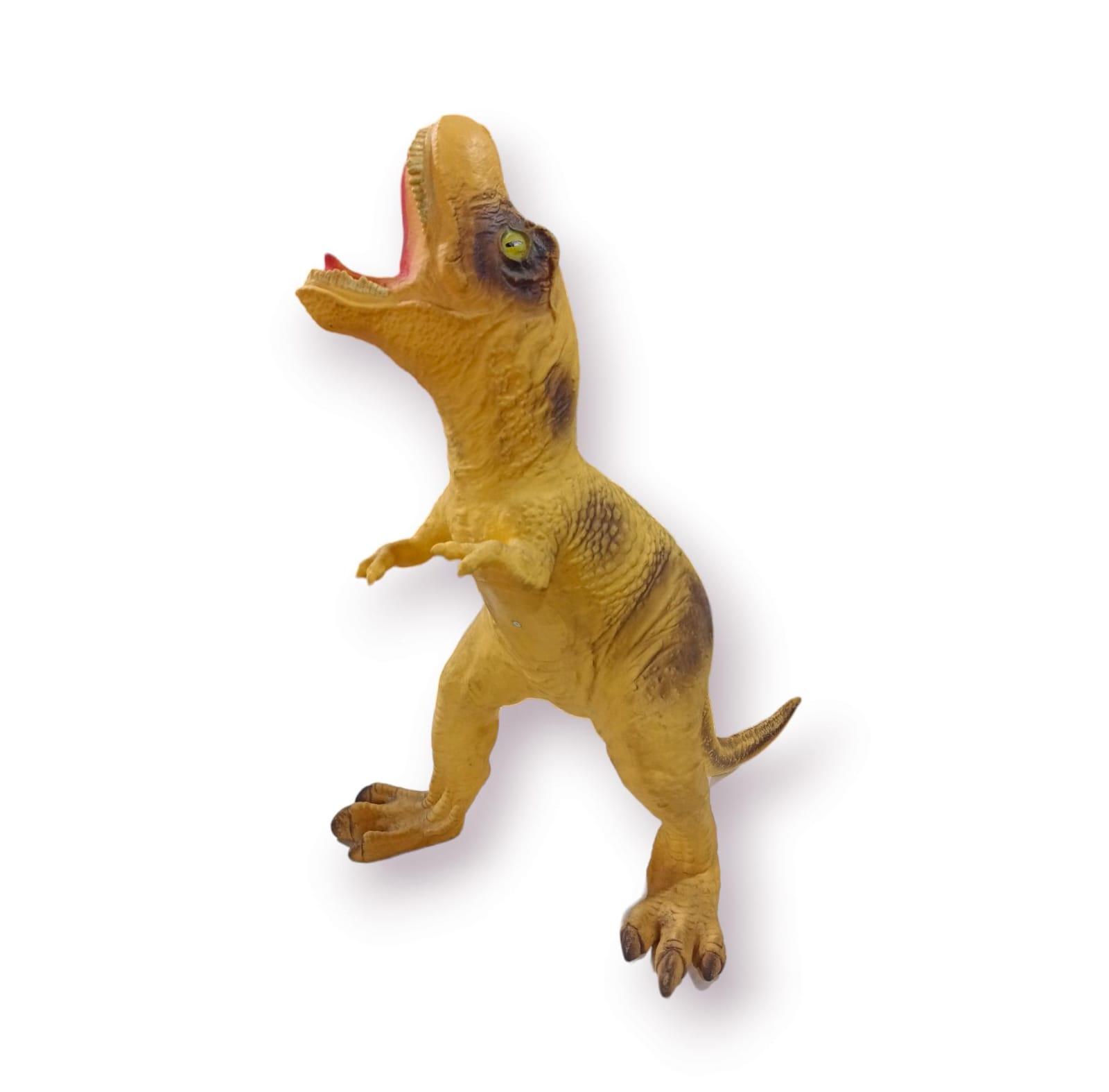 DINOSAURIO DE GOMA REX SUPER GRANDE 70CM