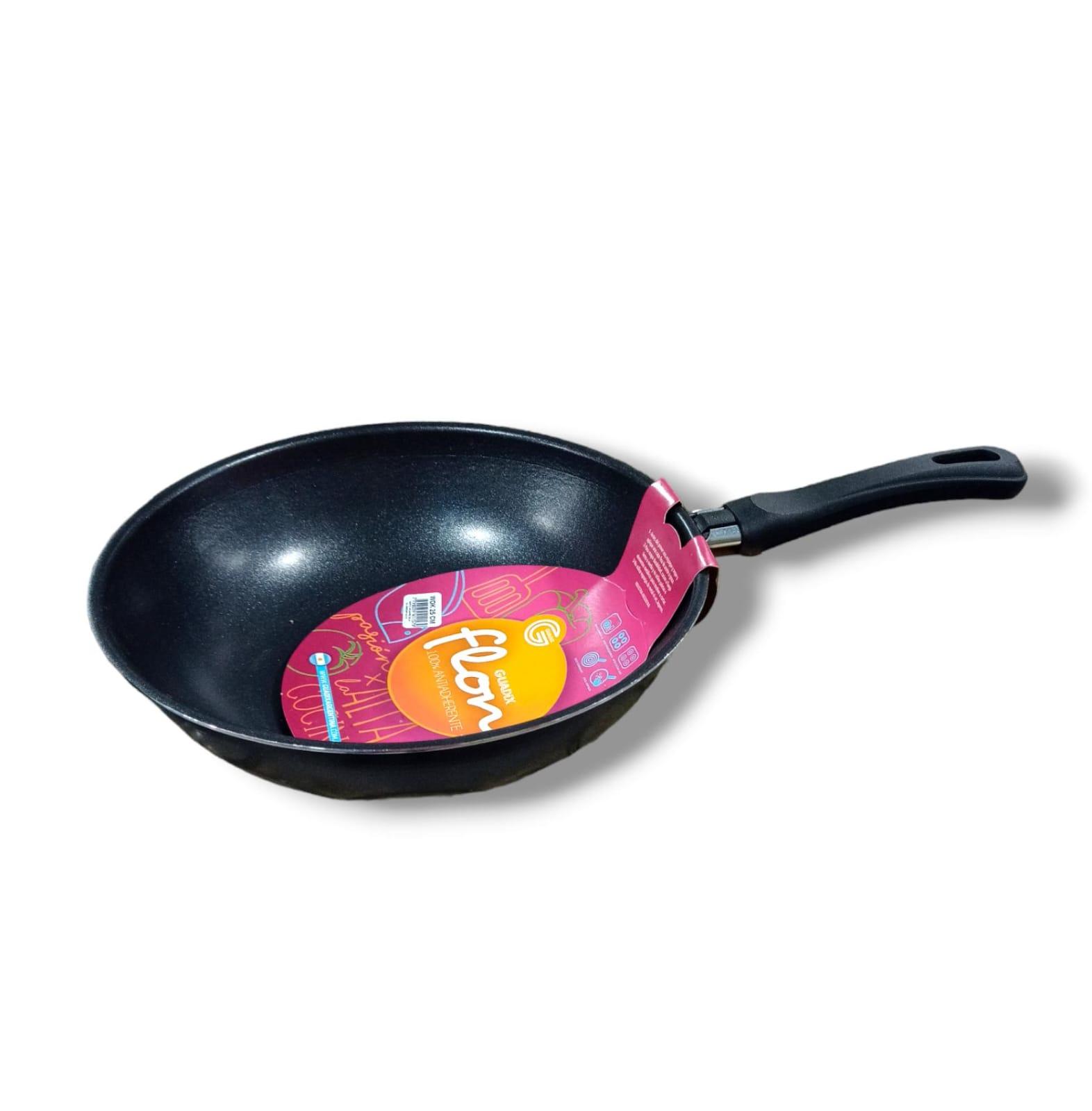 WOK TEFLON ANTIADHERENTE N*25 GUADIX