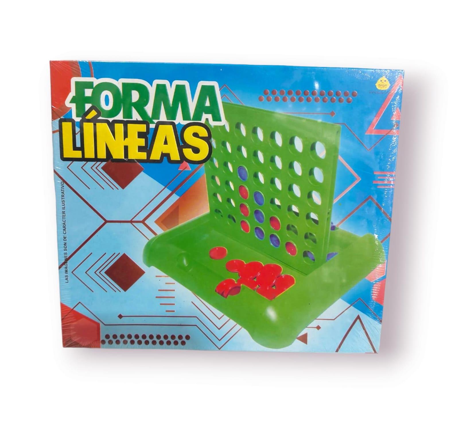 FORMA LINEAS JUEGO DE MESA EN CAJA