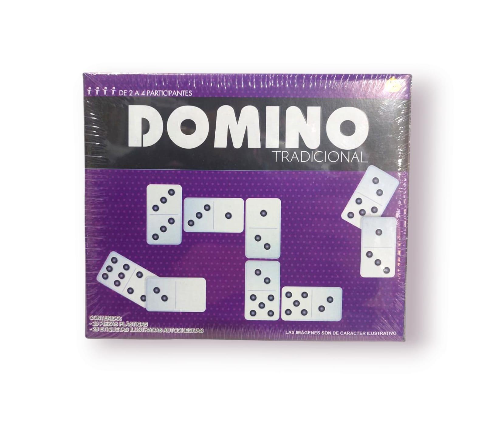 DOMINO TRADICIONAL JUEGO DE MESA EN CAJA