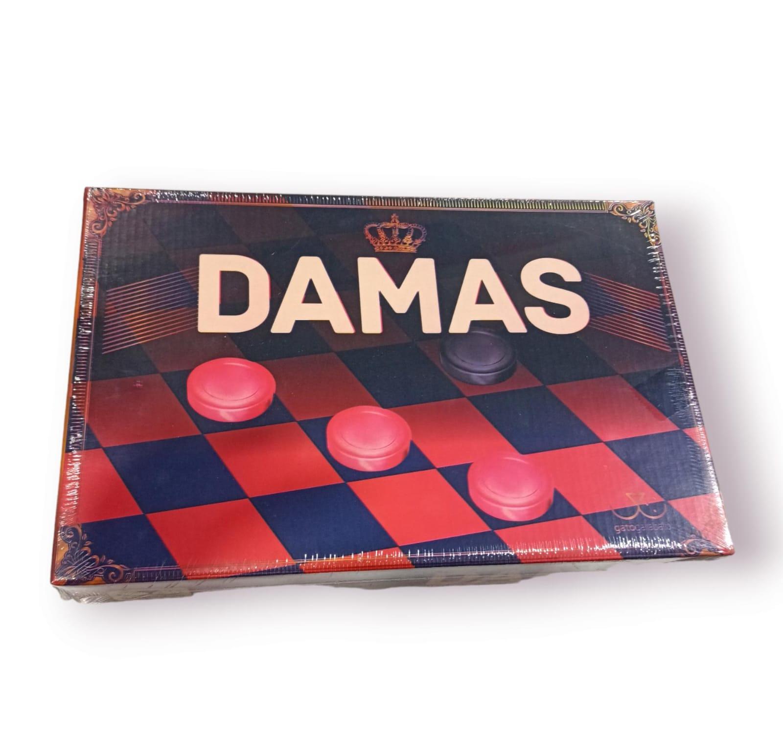 JUEGO DE MESA DAMAS EN CAJA