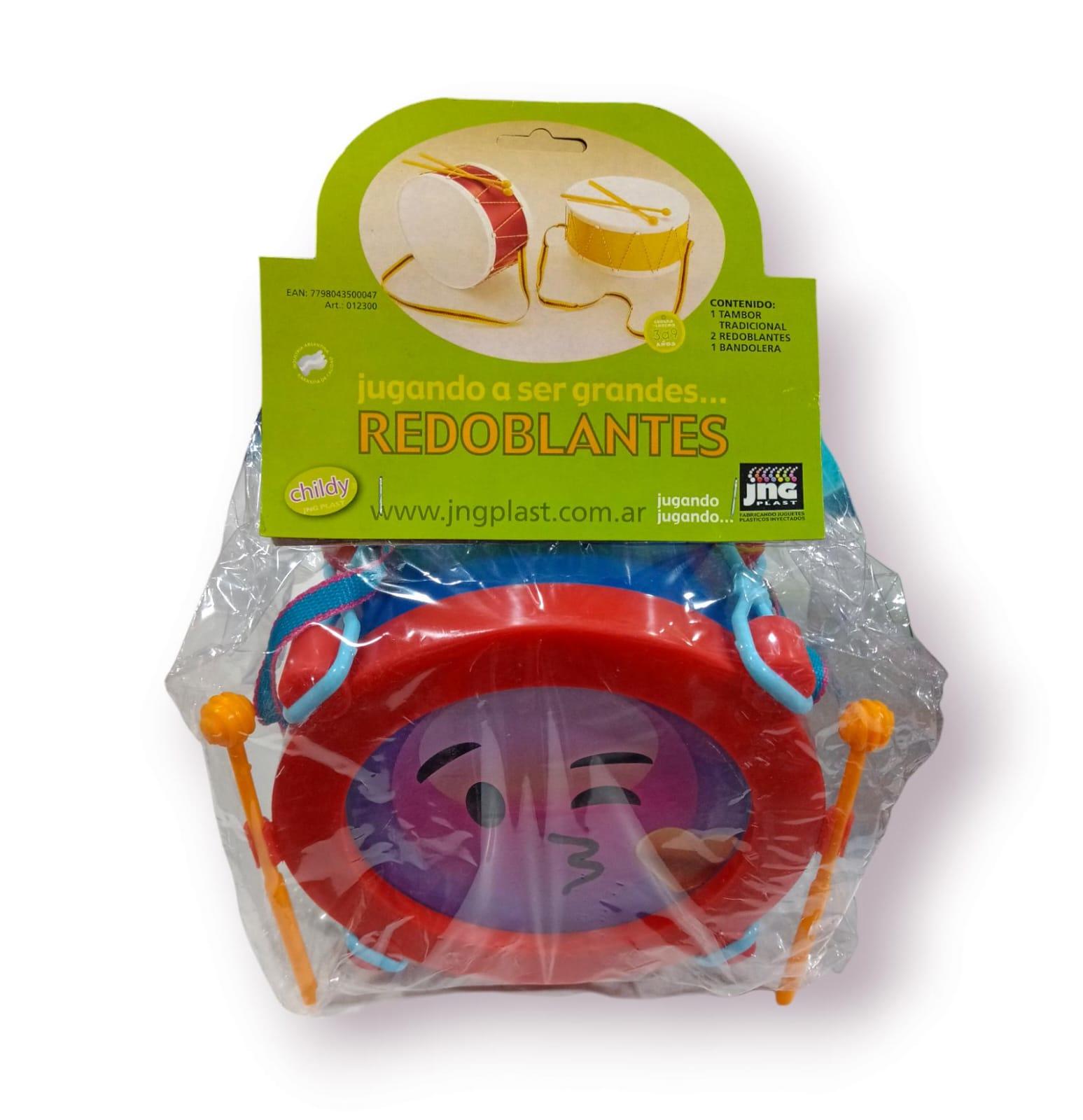TAMBOR REDOBLANTE PLASTICO EN BOLSA