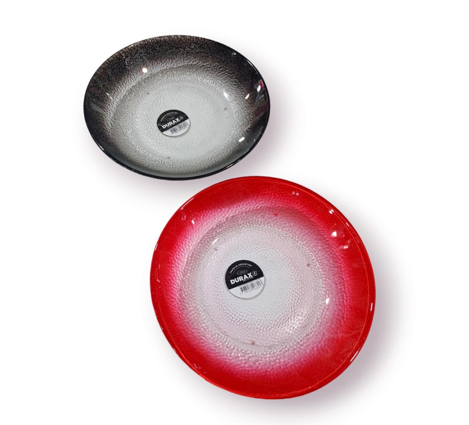 PLATO HONDO FORJADO DURAX VARIOS COLORES 21CM