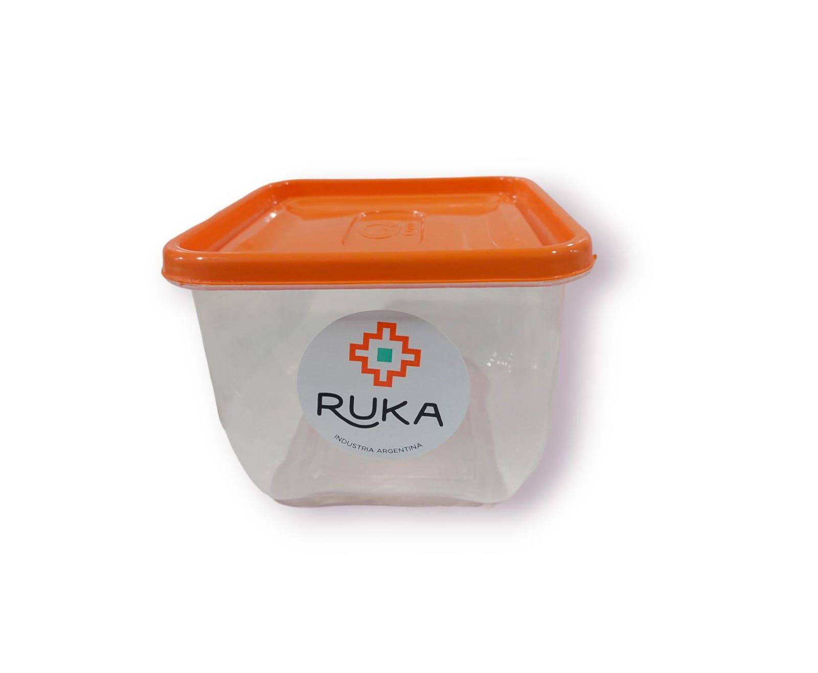 TUPPER HERMETICO CUADRADO 1380ML PLASTICO
