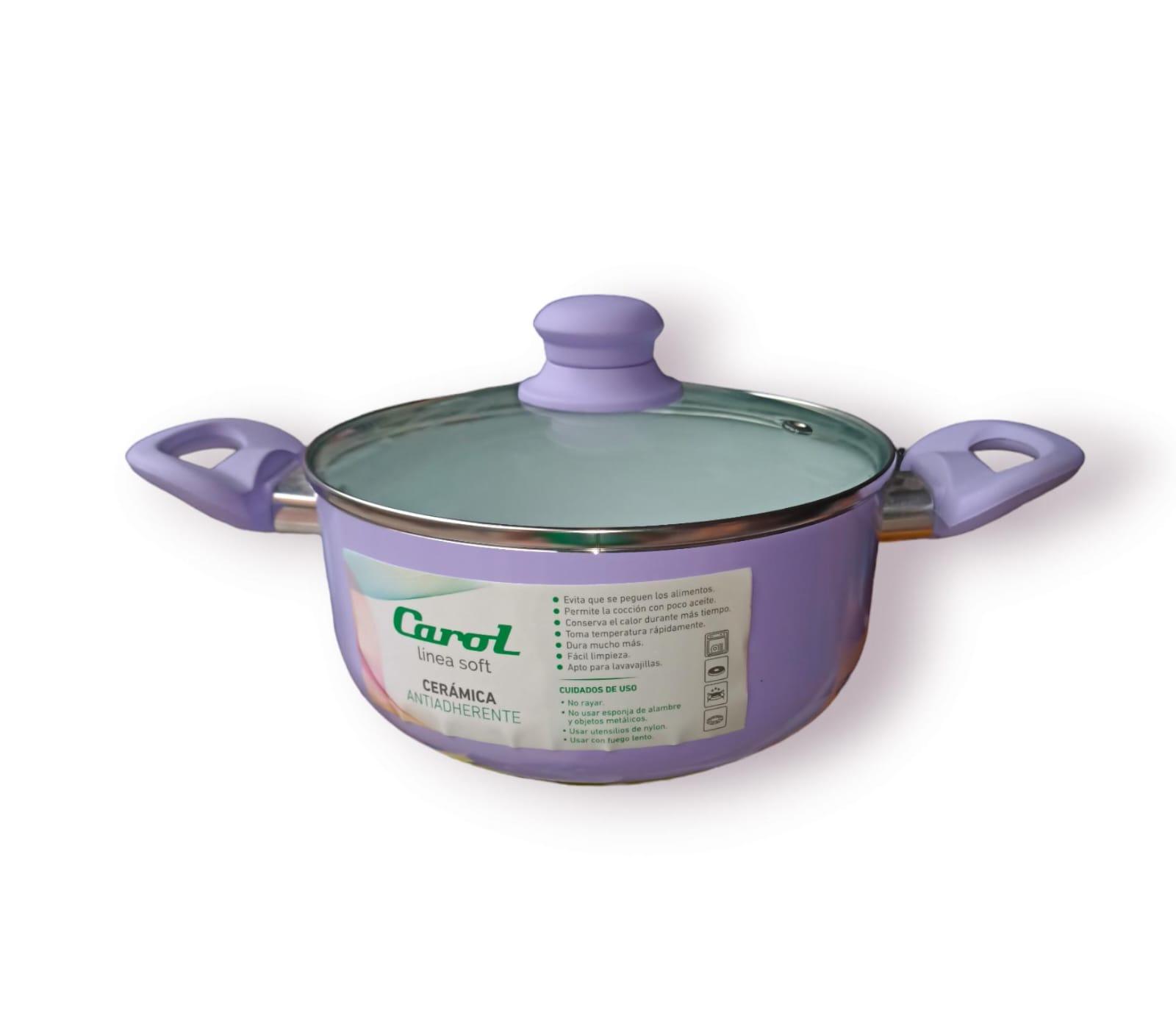 CACEROLA CAROL ANTIADHERENTE CERAMICA N*20