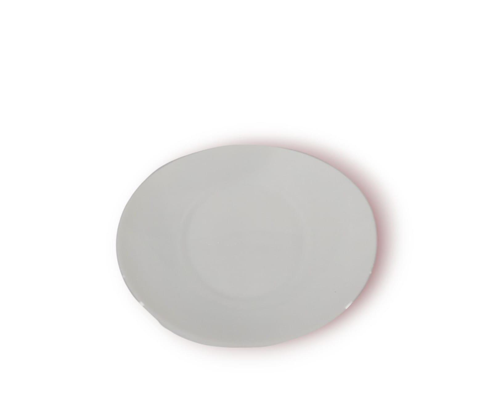PLATO POSTRE OVALADO OPALINA 22CM