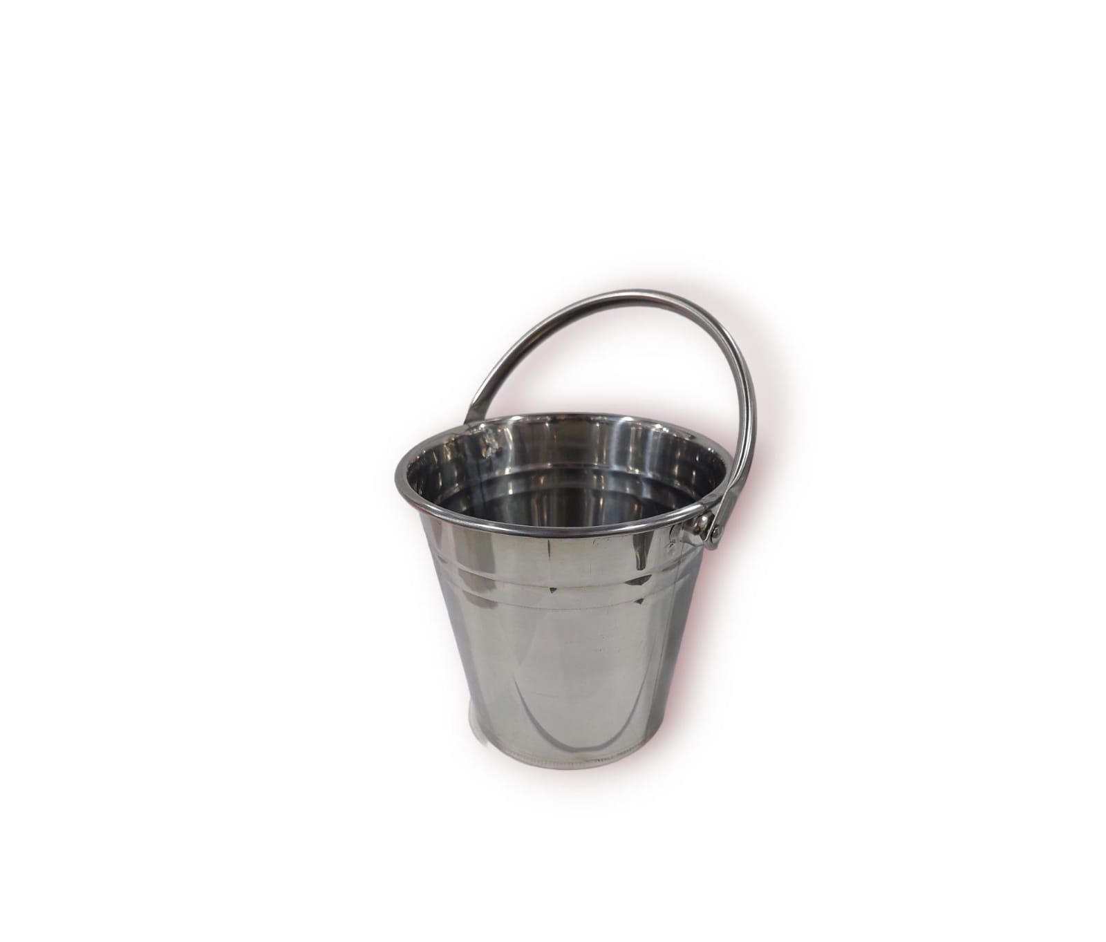 HIELERA DE ACERO INOXIDABLE CON MANIJA 2 LTS 