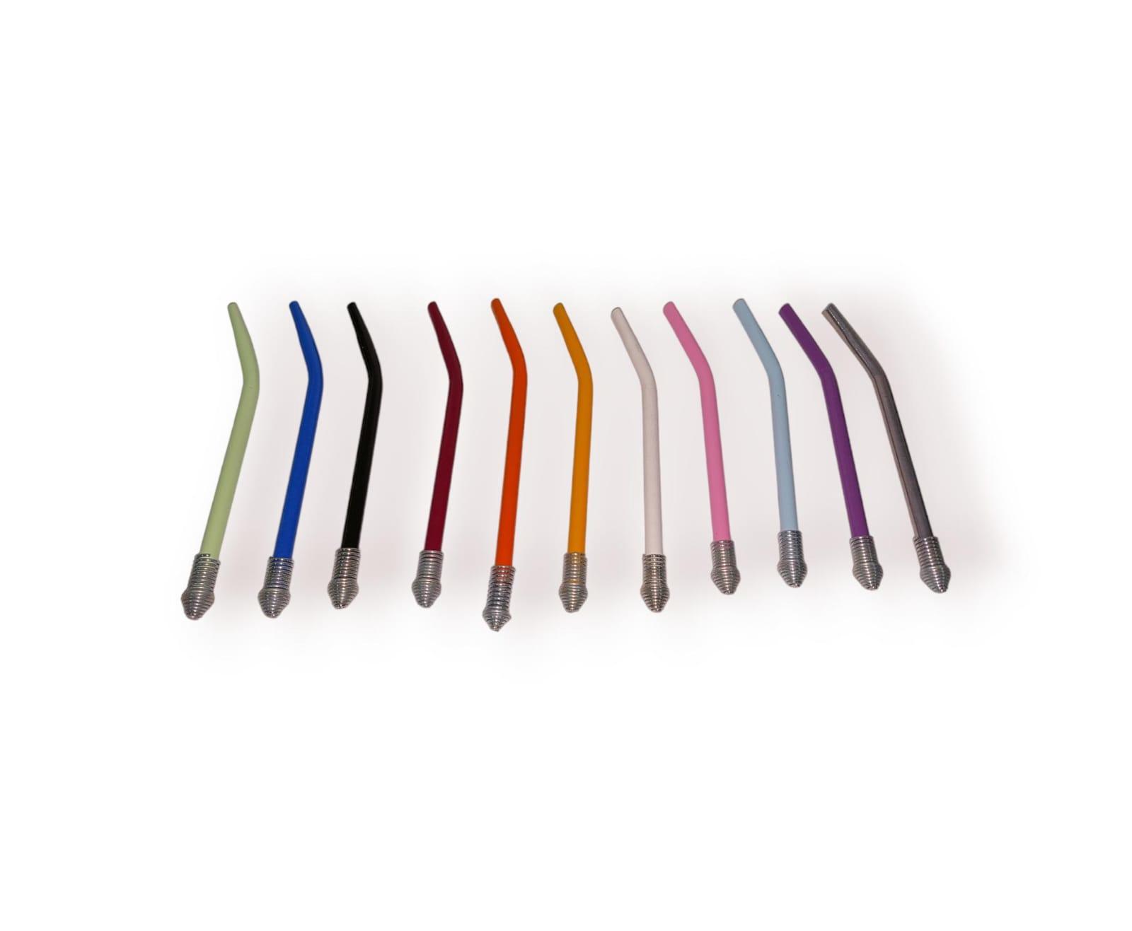 BOMBILLA CON RESORTE DE ALUMINIO EN COLORES