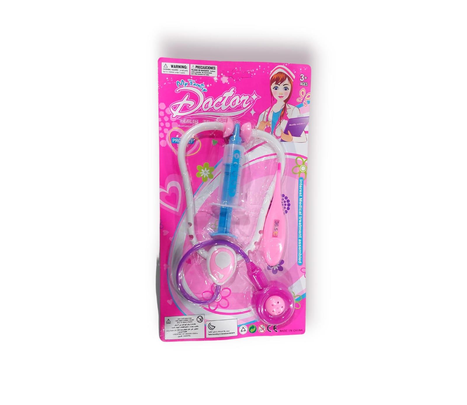 SET DE DOCTOR CON ACCESORIOS EN BLISTER 30CM