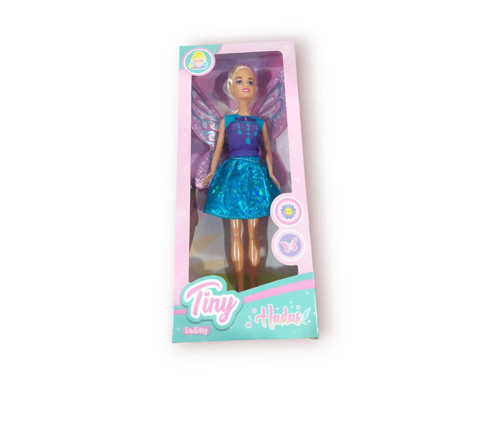 MUÑECA TINY MOTIVO HADA EN CAJA 33CM