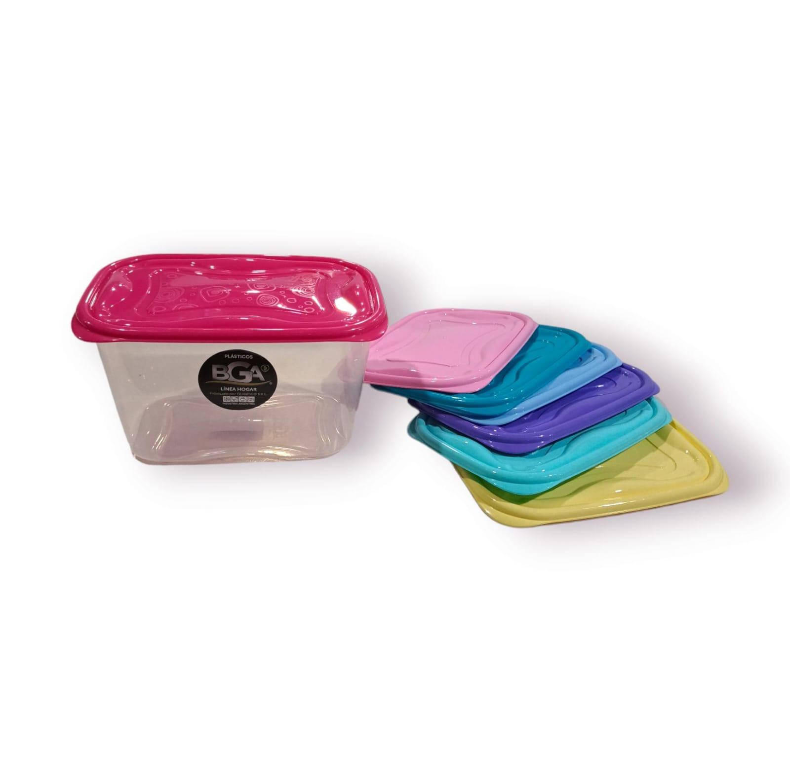 TUPPER HERMETICO RECTANGULAR PLASTICO 1.1 LTS