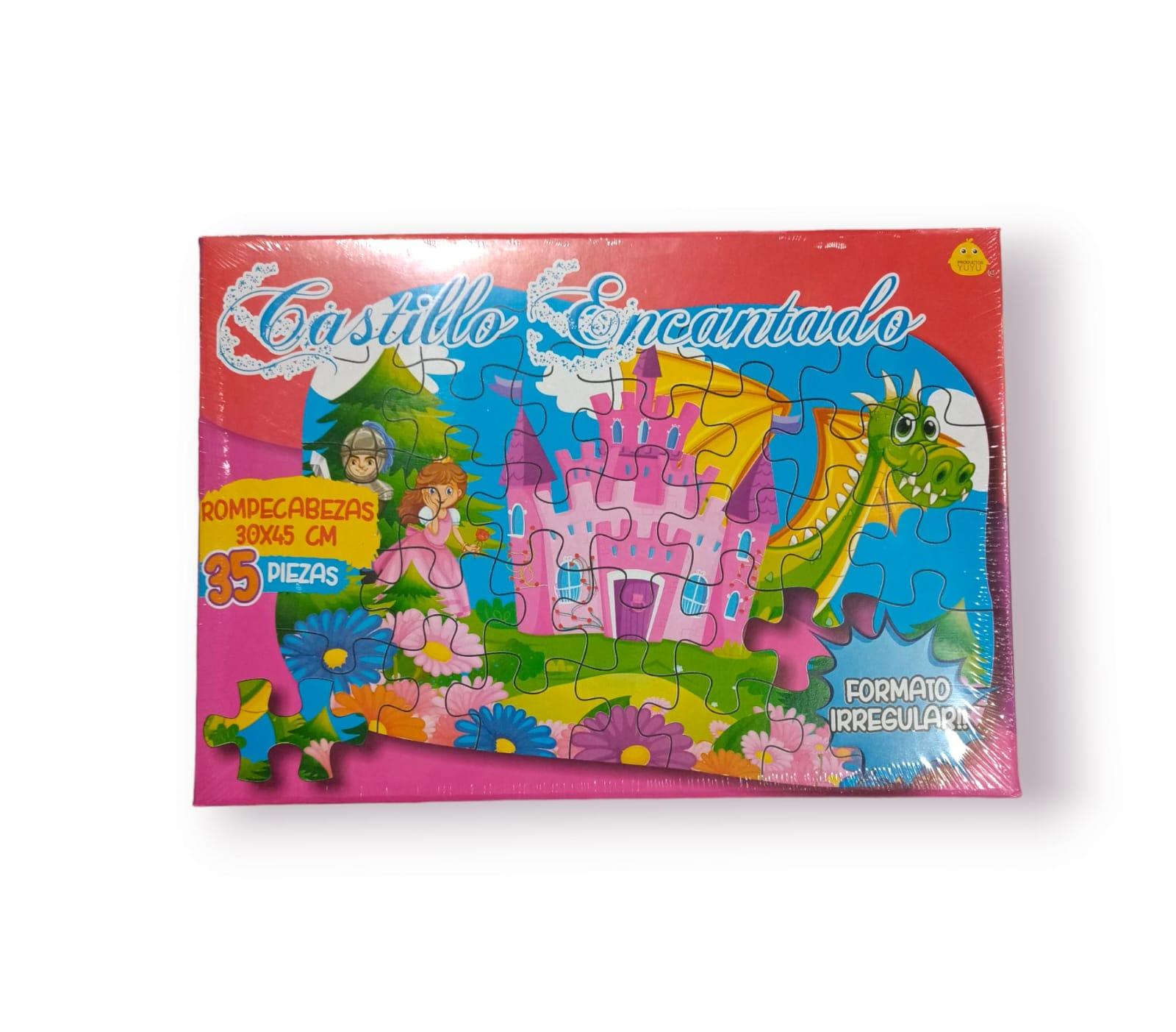 ROMPECABEZAS CASTILLO ENCANTADO 35 PIEZAS EN CAJA
