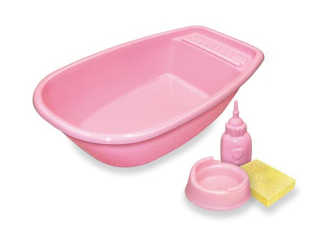 BAÑERA CON ACCESORIOS LUNI PLASTICO