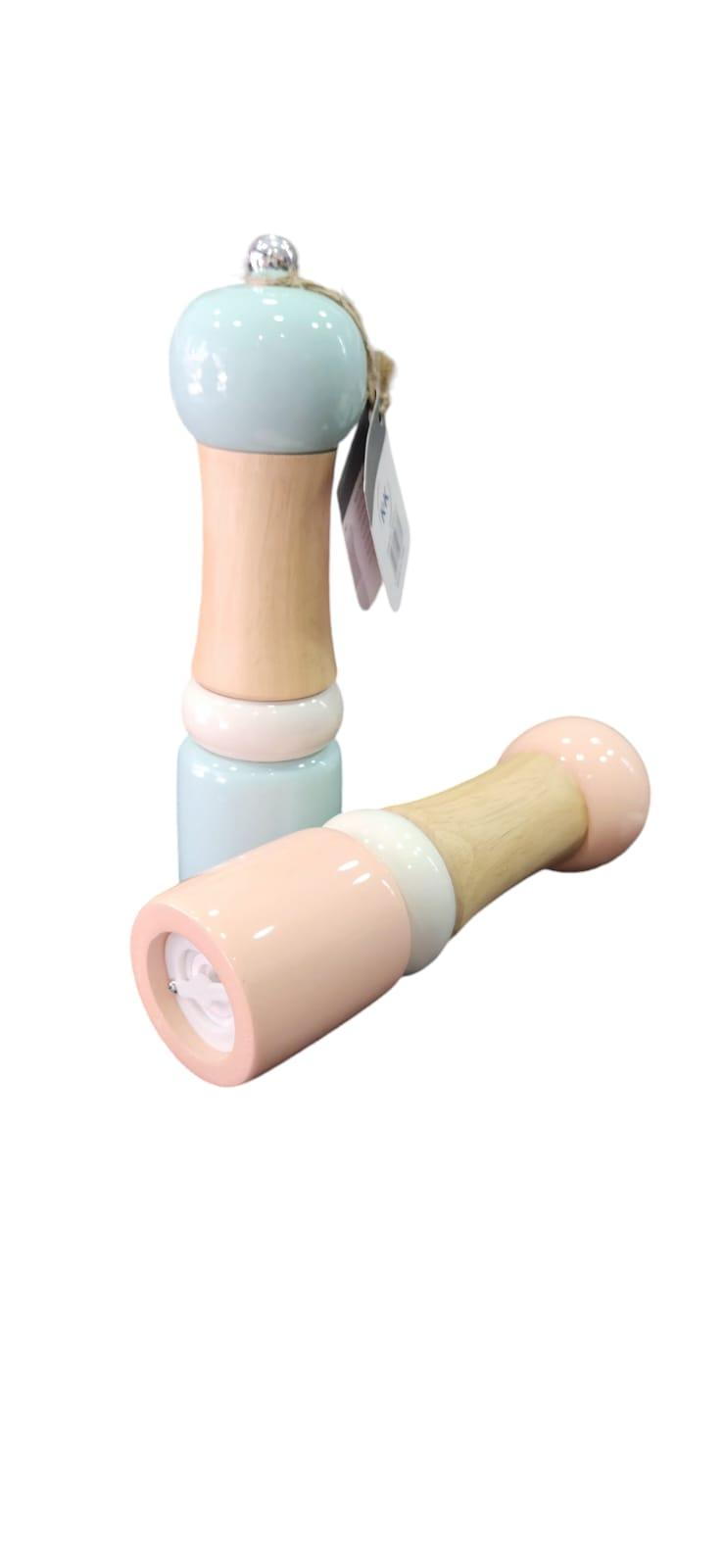 MOLINILLO PARA PIMIENTA MADERA Y PLASTICO