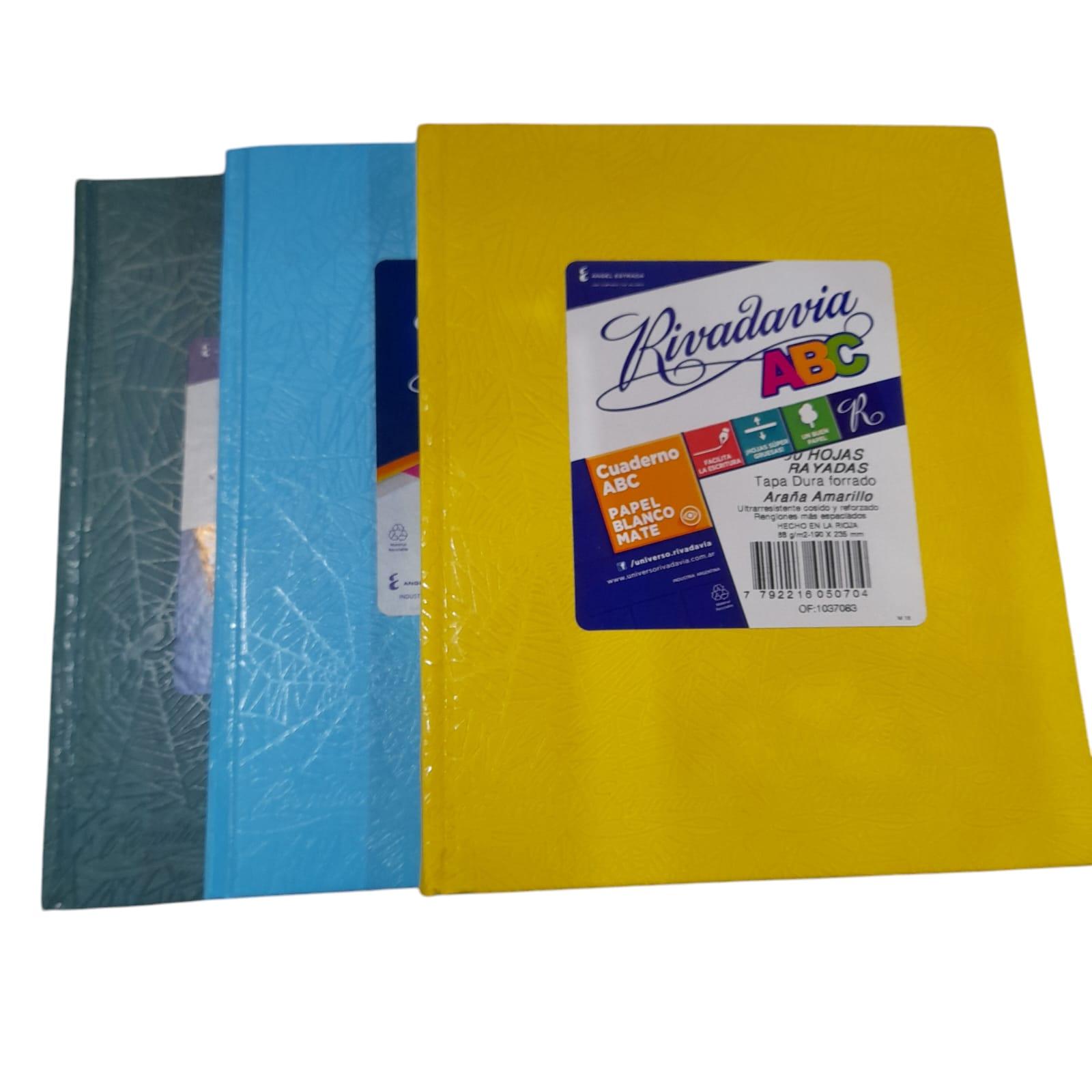 CUADERNO ABC X 50 HOJAS RAYADO RIVADAVIA