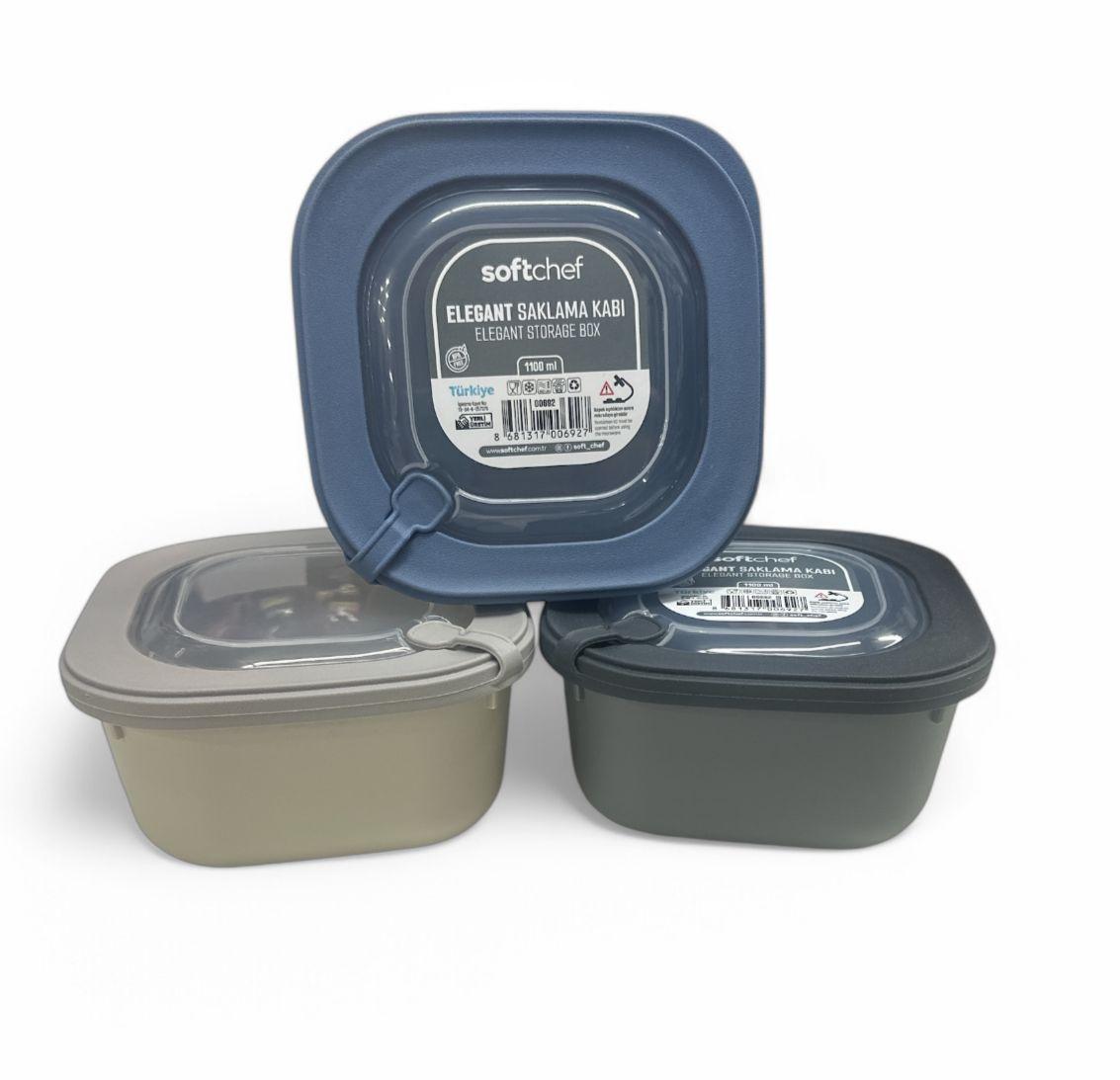 TUPPER CONTENEDOR 1100ML C/TAPA