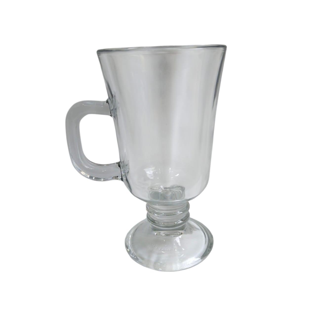 TAZA/JARRO VIDRIO 250ML ESTILO COPITA X UNIDAD
