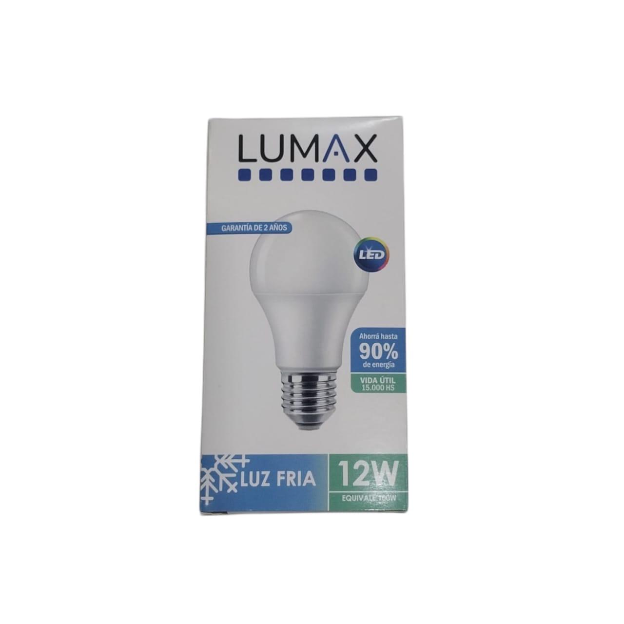 LAMPARA LED 12W LUMAX EN CAJA