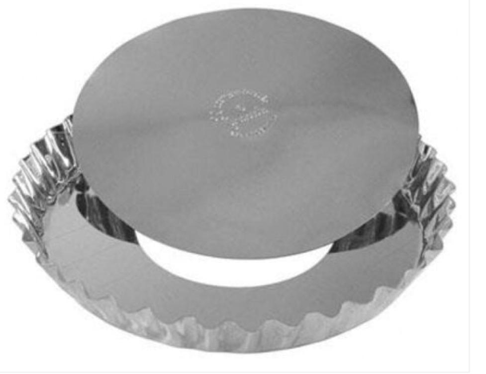 MOLDE REPOSTERIA PASTA FROLA DESMONTABLE 30CM HOJALATA